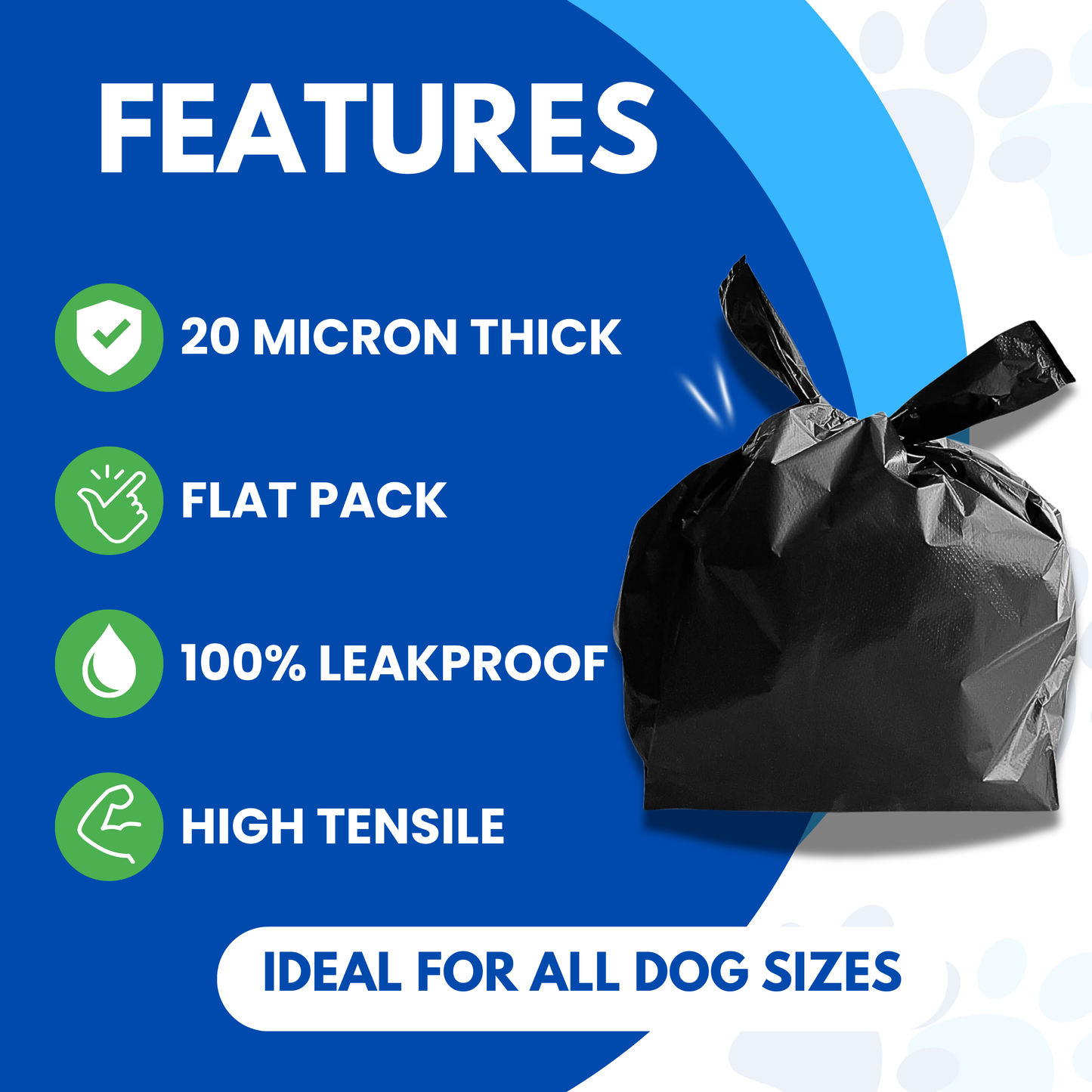 Heavy Duty Dog Poop Bags